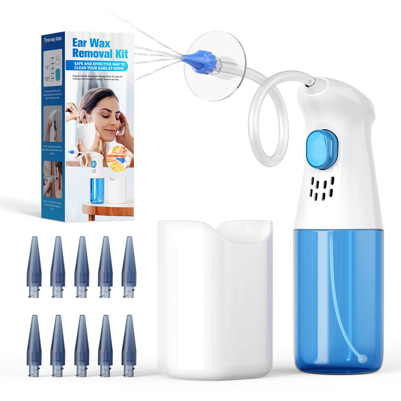 👂Nu in de aanbieding!⚡Oorwaxverwijderingsset – veilig en zacht, herbruikbare siliconenlepel, gebruiksvriendelijk, voor een effectieve en hygiënische reiniging van de oren✨