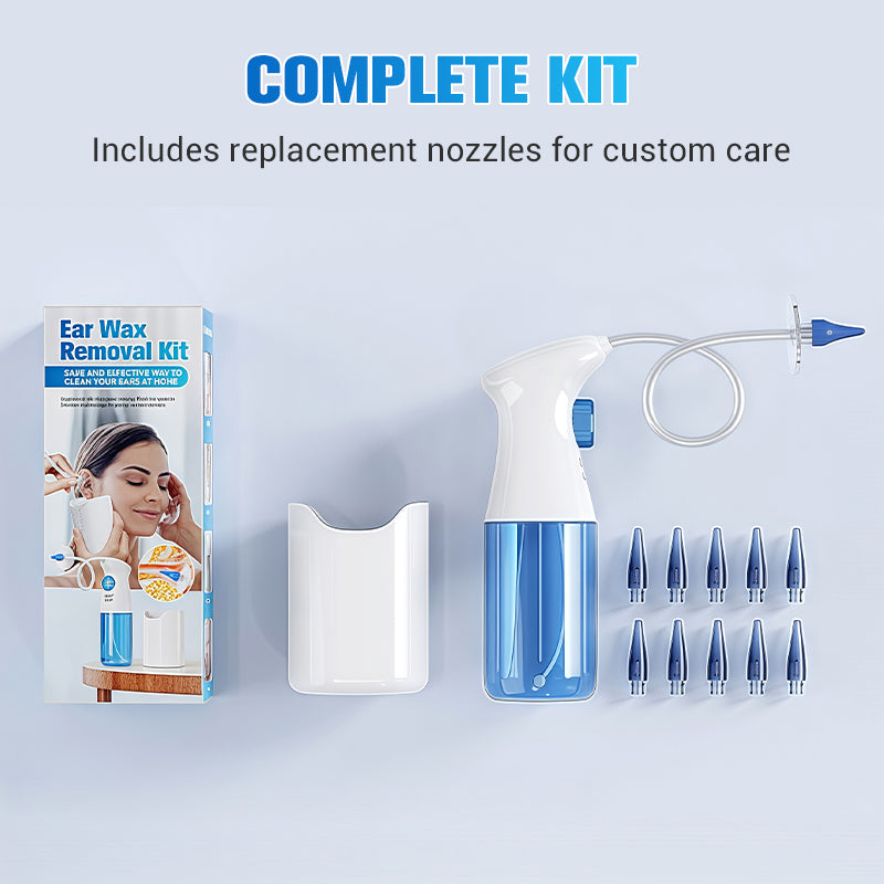 👂Nu in de aanbieding!⚡Oorwaxverwijderingsset – veilig en zacht, herbruikbare siliconenlepel, gebruiksvriendelijk, voor een effectieve en hygiënische reiniging van de oren✨