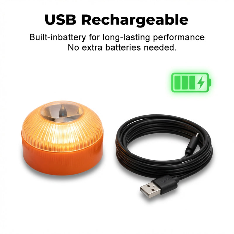 🔈50% KORTING🔥LED Magnetisch Noodwaarschuwingslicht🚗⚠️