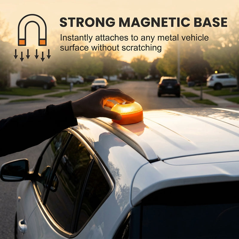 🔈50% KORTING🔥LED Magnetisch Noodwaarschuwingslicht🚗⚠️