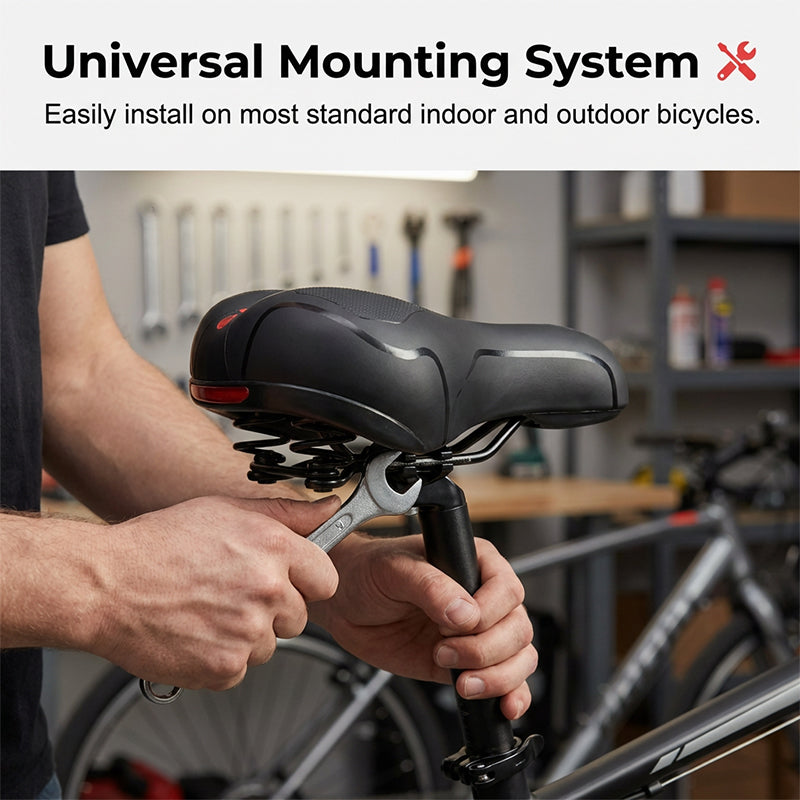 🔥50% KORTING🚲 Ergonomisch fietszadel met traagschuim – ademend & extra comfortabel