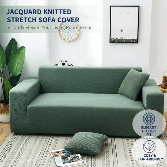 🔥🎁New arrival 50% OFF💯Jacquard Knitted Stretch Sofa Cover