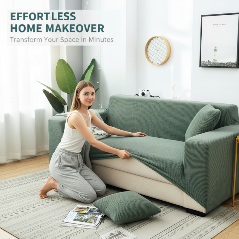 🔥🎁New arrival 50% OFF💯Jacquard Knitted Stretch Sofa Cover