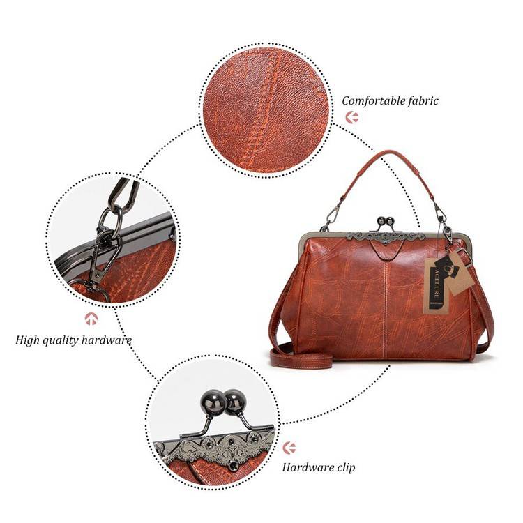 👜 Vintage Handtas voor Dames – Stijlvol & Ruim! Grote capaciteit, tijdloos design – perfect voor elke dag! ✨👛
