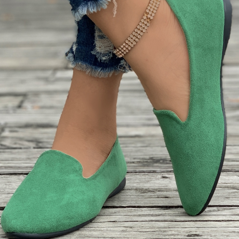 👣 Casual effen platte damesschoenen ✨Comfortabel en stijlvol