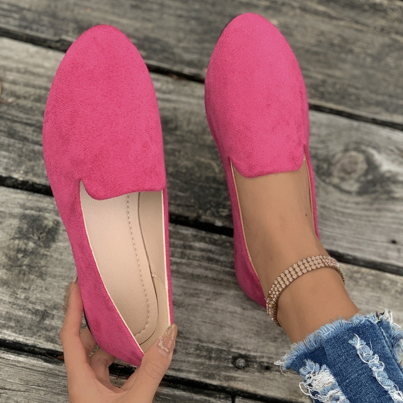 👣 Casual effen platte damesschoenen ✨Comfortabel en stijlvol