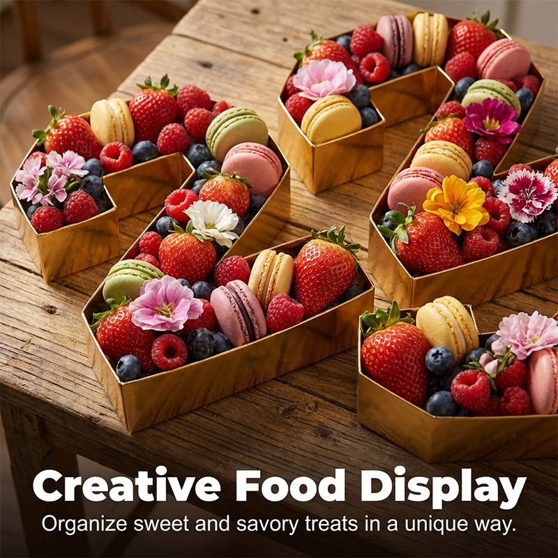 Large Fillable Number Decor Box for Parties