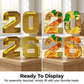 Large Fillable Number Decor Box for Parties