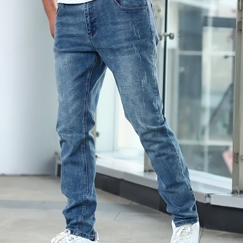📢📢50% KORTING !! ⏰Moderne slim fit stretchjeans voor heren
