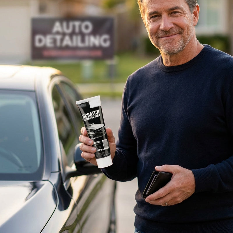 🚗Pxcxu Universele Autokrasverwijderaar Wax✨Verminder Krassen & Herstel Glans