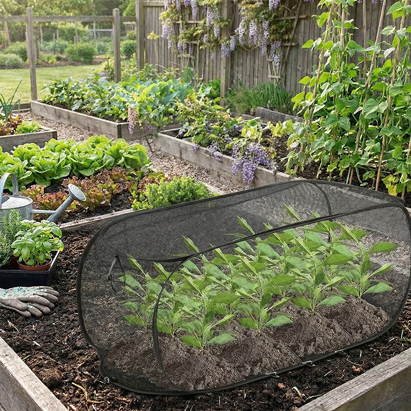🌱NU 50% KORTING! ✨ Opvouwbare pop-up plantennethoes – Beschermt planten, ademend ontwerp en eenvoudig op te zetten 🌿