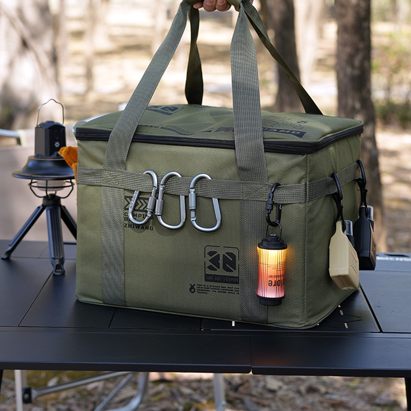 🌞Fris De Lente In Met 50% Korting!🎒Grote Kampeer Opbergtas – 900D Oxford Waterafstotend & 40KG Draagvermogen voor je Buitenavontuur!