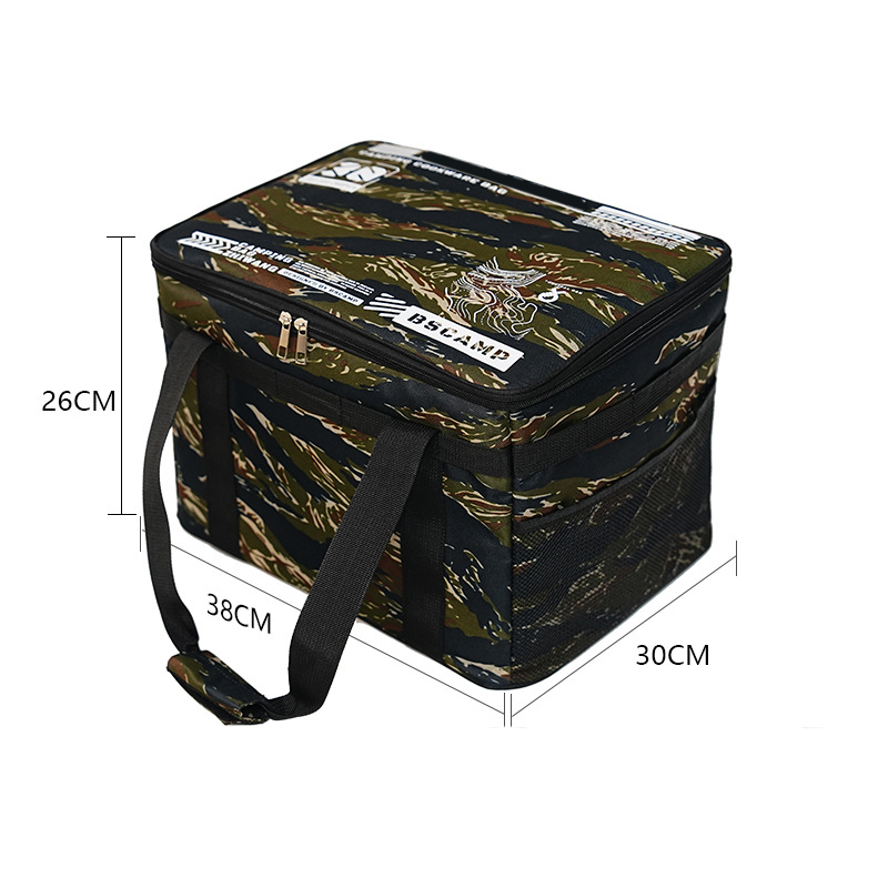 🌞Fris De Lente In Met 50% Korting!🎒Grote Kampeer Opbergtas – 900D Oxford Waterafstotend & 40KG Draagvermogen voor je Buitenavontuur!