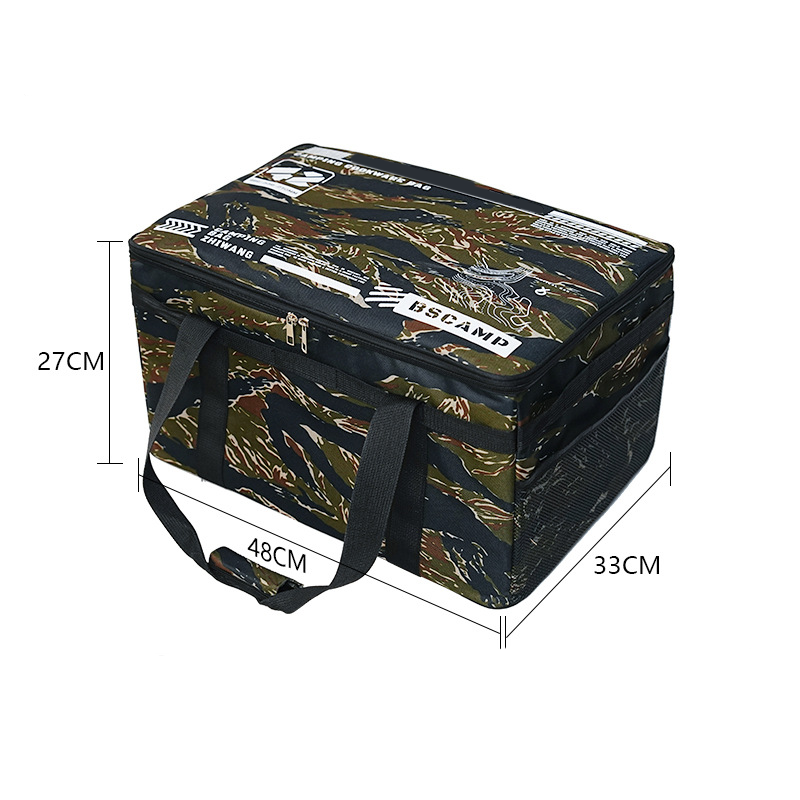 🌞Fris De Lente In Met 50% Korting!🎒Grote Kampeer Opbergtas – 900D Oxford Waterafstotend & 40KG Draagvermogen voor je Buitenavontuur!