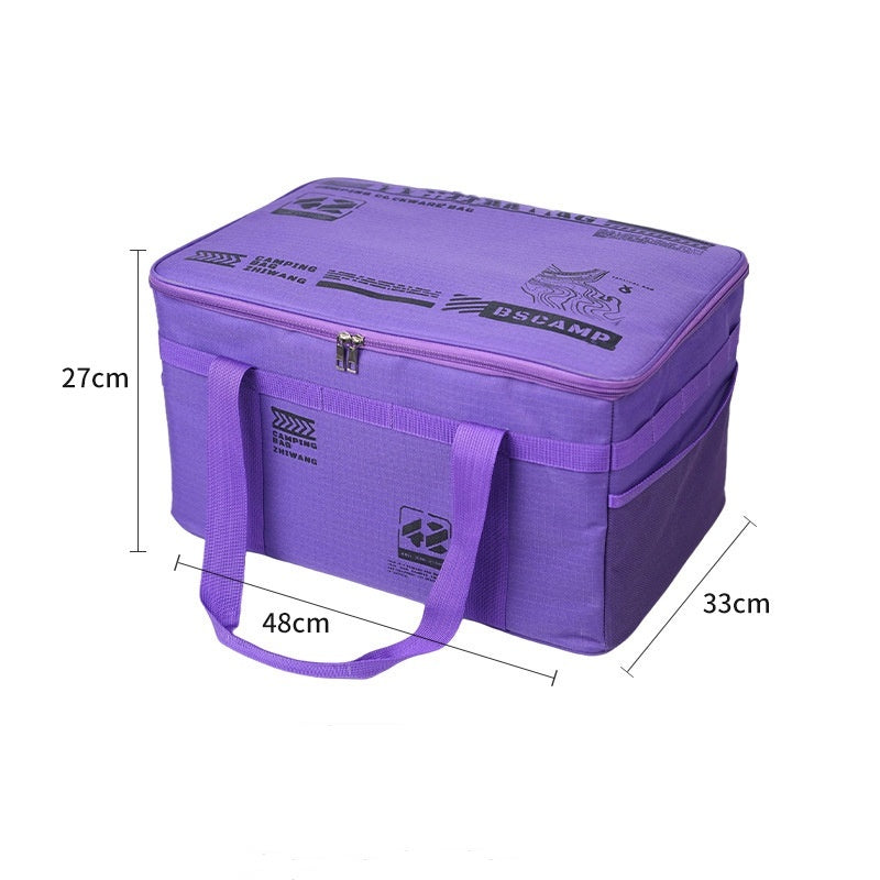 🌞Fris De Lente In Met 50% Korting!🎒Grote Kampeer Opbergtas – 900D Oxford Waterafstotend & 40KG Draagvermogen voor je Buitenavontuur!
