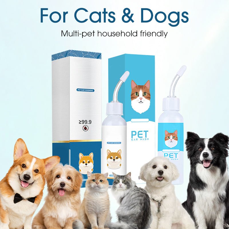 🐱50% KORTING👂Alsof je een fluisterende dierenarts in een flesje hebt die jeuk en stank uit de oren van je huisdier tovert! Zachte siliconen tip, natuurlijke plantenextracten, en veilig voor kat én hond – geen gekrab meer, geen irritatie.