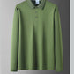 Heren Effen Business-Casual Top