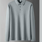 Heren Effen Business-Casual Top