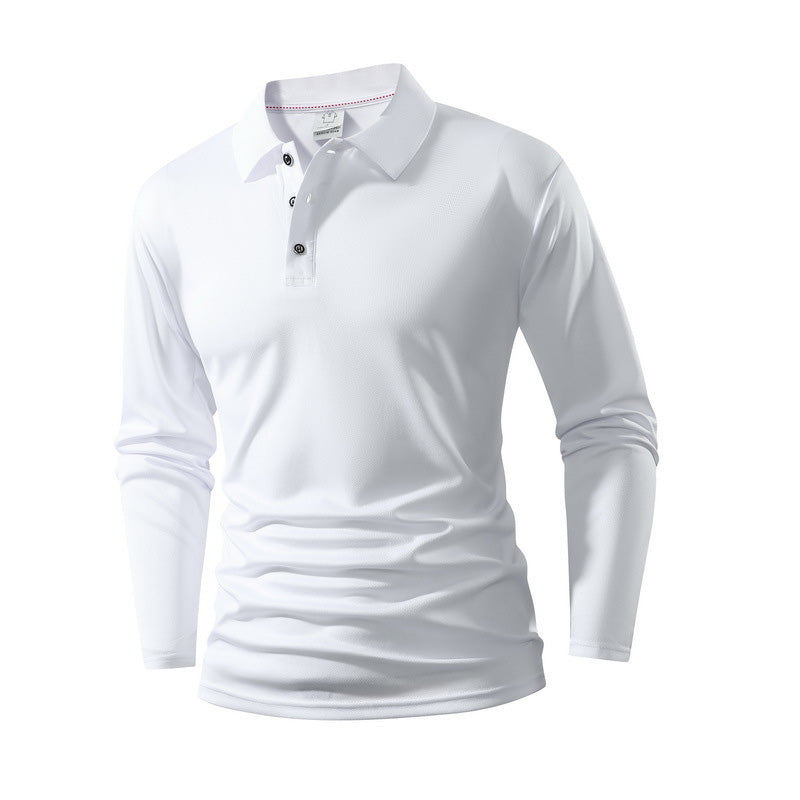 Heren Effen Business-Casual Top