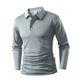 Heren Effen Business-Casual Top