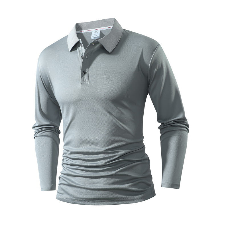 Heren Effen Business-Casual Top