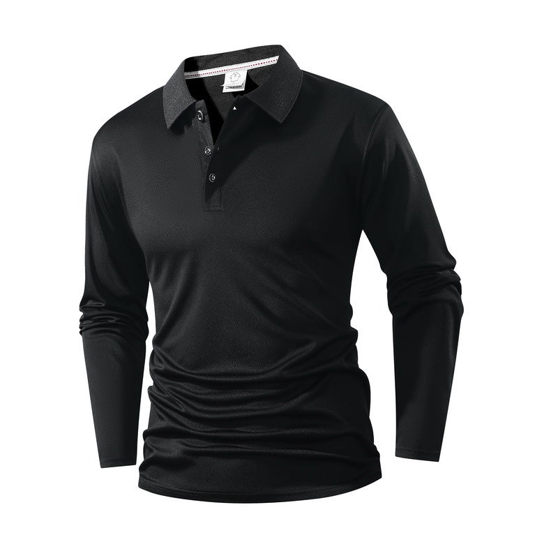 Heren Effen Business-Casual Top