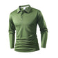 Heren Effen Business-Casual Top