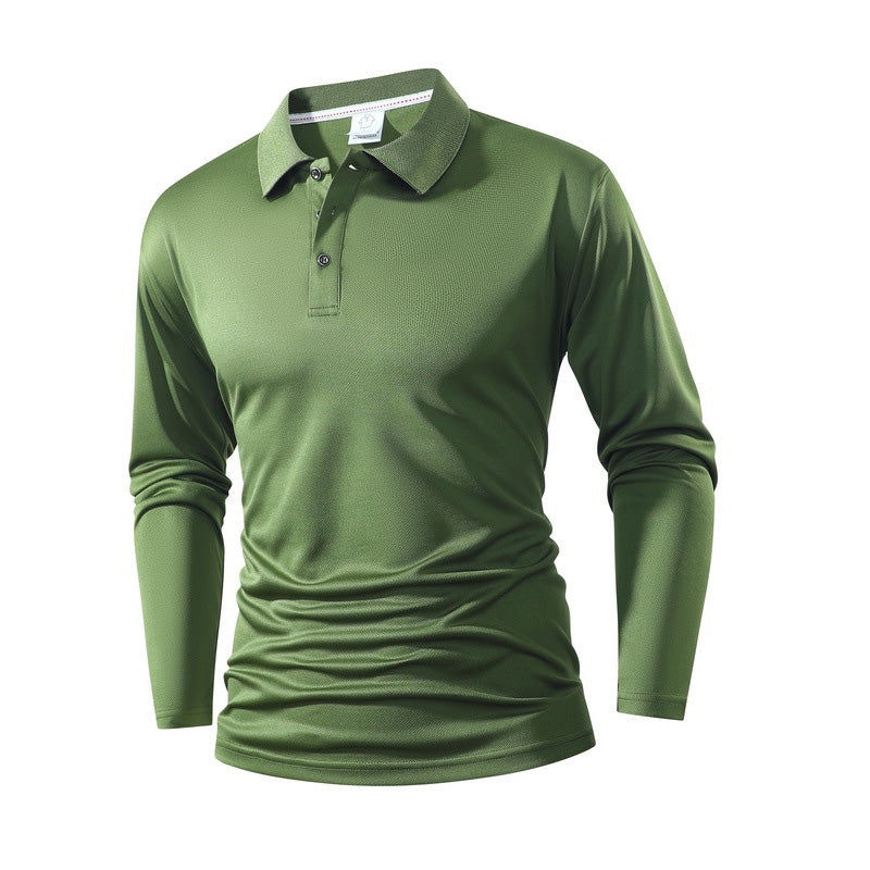 Heren Effen Business-Casual Top