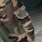 Heren Cargoshort met Studs en Camouflageprint
