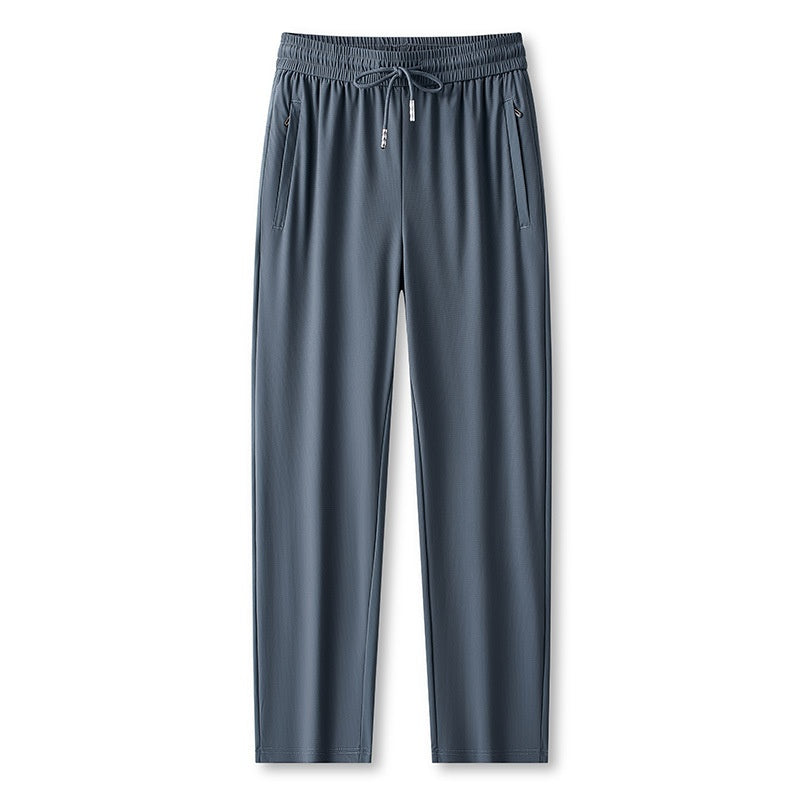 💖Ice Feel sneldrogende atletische broek – verkoelende stof, losse pasvorm en vochtafvoerend (M–4XL) 🌿👖