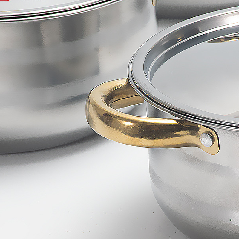 🍳 50% KORTING NU! 🔥 5-Delig Roestvrijstalen Kookgerei Set met Glazen Deksels – Duurzaam, Gelijkmatige Warmteverdeling & Elegant Ontwerp ✨