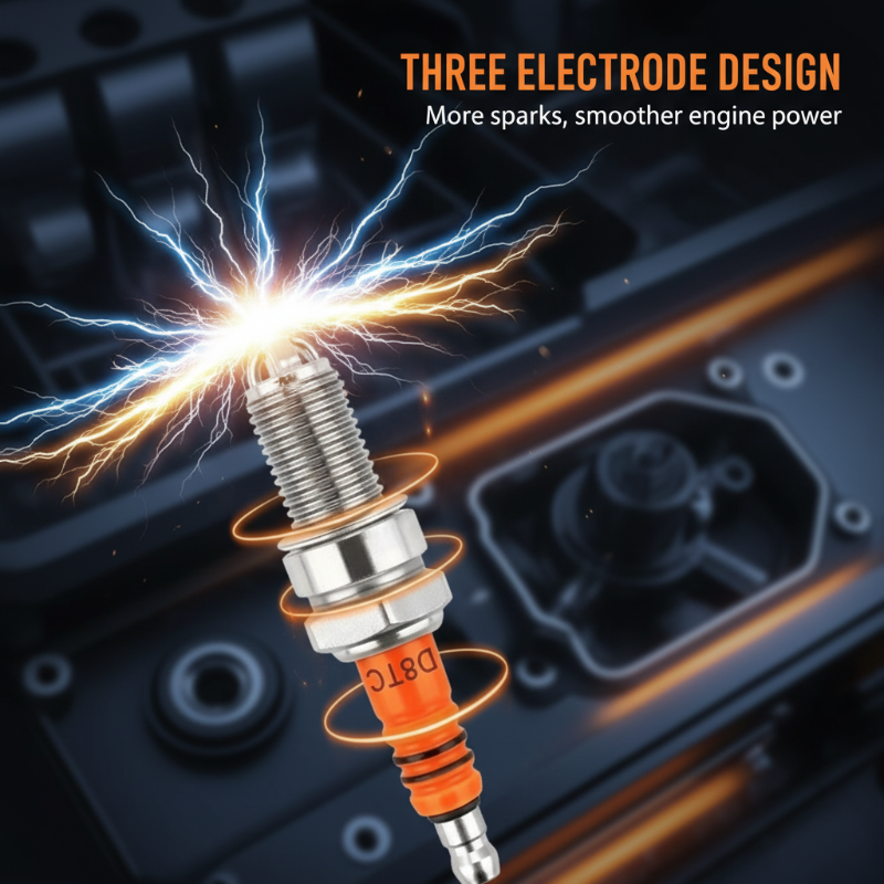 D8TC Hoogwaardige drie-elektrode bougie