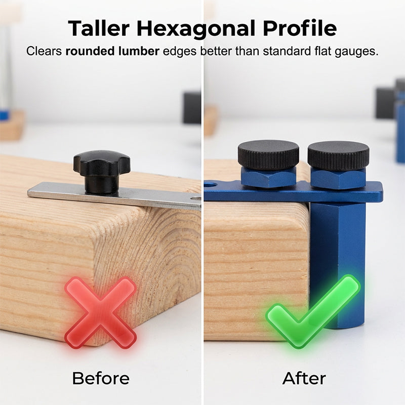 Aluminium trapmeter & hoekklem voor kozijnen