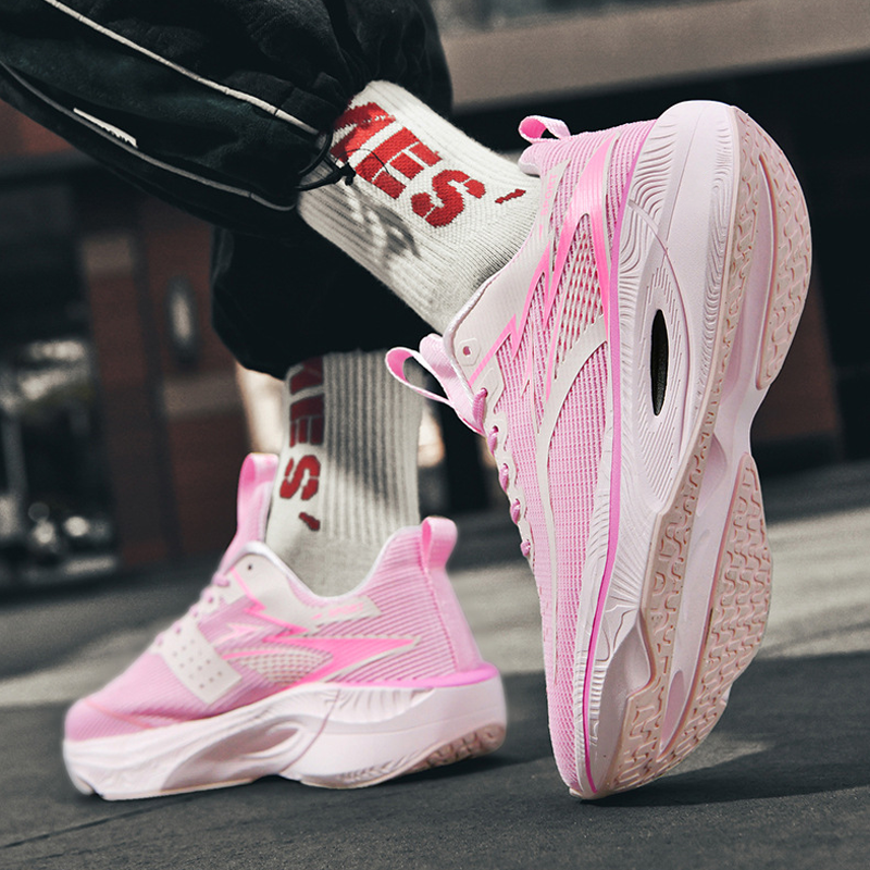 Ademende Hardloopschoenen met Mesh en Demping