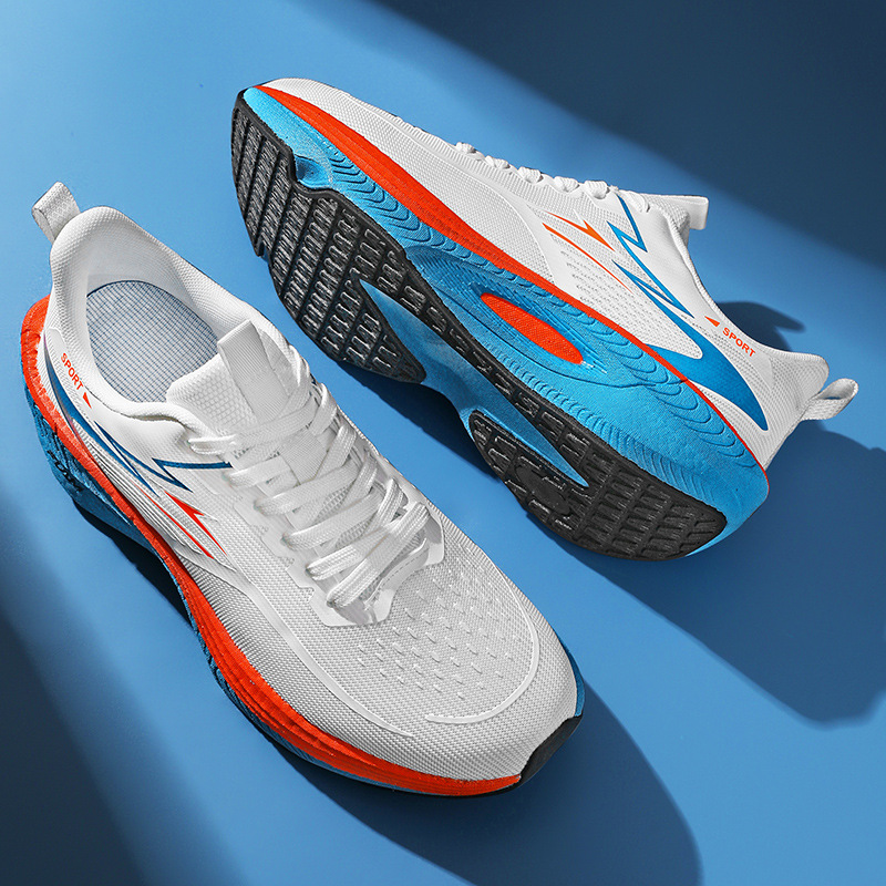 Ademende Hardloopschoenen met Mesh en Demping