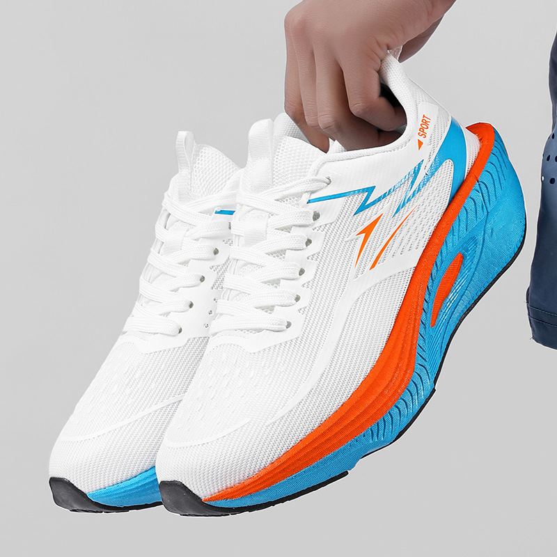 Ademende Hardloopschoenen met Mesh en Demping