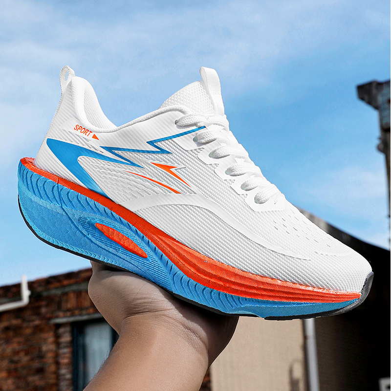 Ademende Hardloopschoenen met Mesh en Demping