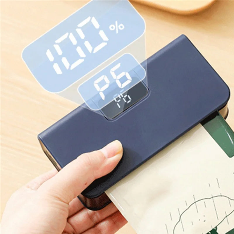 Oplaadbare 2-in-1 mini-zaksealer met snijfunctie