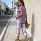 👚NU 50% KORTING!🔥Casual set bestaande uit een tuniek met ronde hals en meerdere lagen, gecombineerd met een wijde broek – zwierig model, zachte stof en perfect voor elke dag 🌸