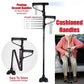 🔥💥 Anti-slip opvouwbare wandelstok met LED-licht – gemaakt van aluminiumlegering 💥👵