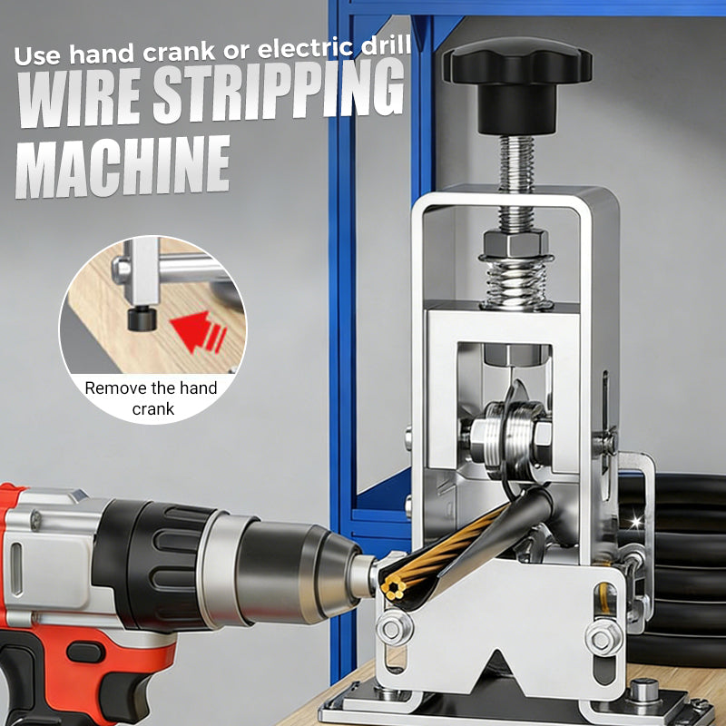Draadstriptmachine voor draden van 1-25 mm