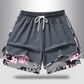 💎50% OP 2-IN-1 ATHLETIC SHORTS💎Ademende stof, camo-voering & zakken voor dames🏃‍♀️✨