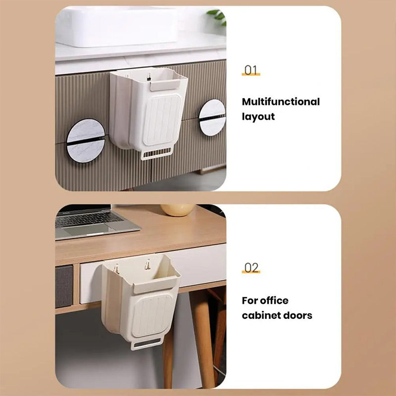 Multifunctionele opklapbare hangende prullenbak voor keuken