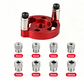 🔨 Zelfcentrerende Deuvelmal-set voor Houtbewerking | Perfecte Uitlijning, Strakke Gaten & Nauwkeurig Resultaat 🛠️