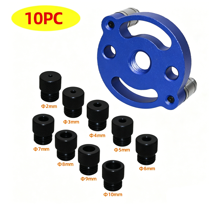 🔨 Zelfcentrerende Deuvelmal-set voor Houtbewerking | Perfecte Uitlijning, Strakke Gaten & Nauwkeurig Resultaat 🛠️