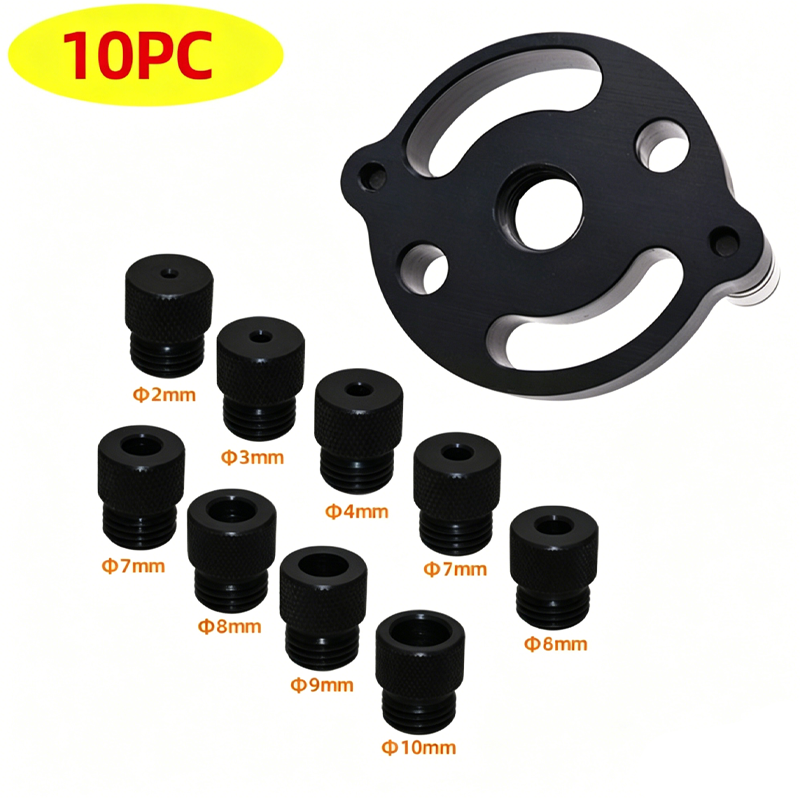 🔨 Zelfcentrerende Deuvelmal-set voor Houtbewerking | Perfecte Uitlijning, Strakke Gaten & Nauwkeurig Resultaat 🛠️