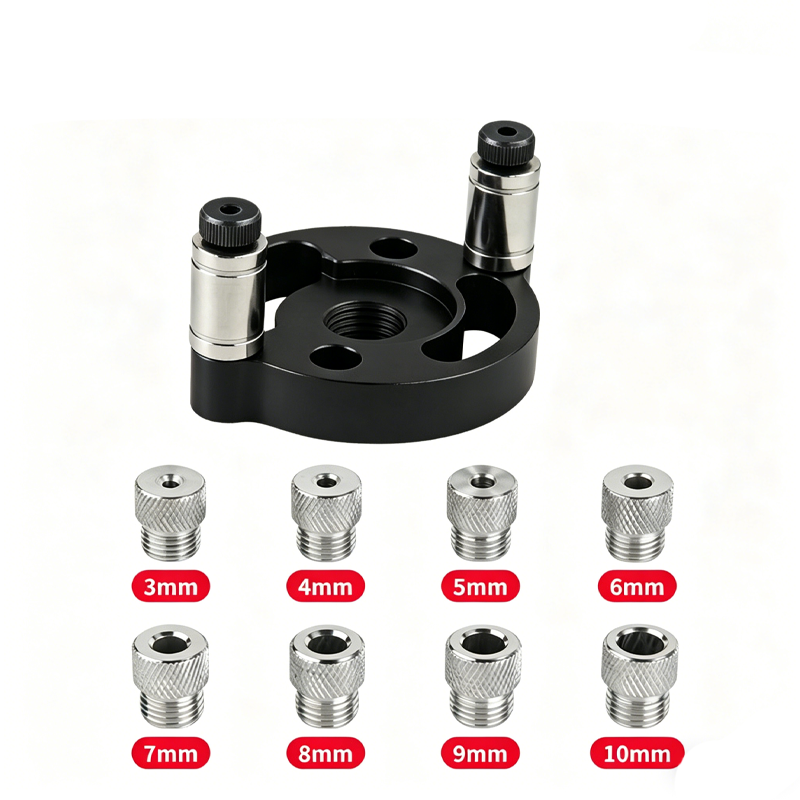 🔨 Zelfcentrerende Deuvelmal-set voor Houtbewerking | Perfecte Uitlijning, Strakke Gaten & Nauwkeurig Resultaat 🛠️