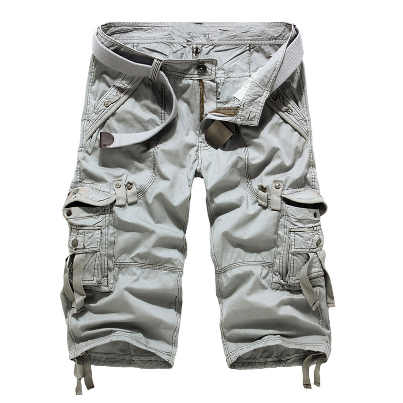 Heren multi-pocket cargoshorts