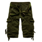Heren multi-pocket cargoshorts
