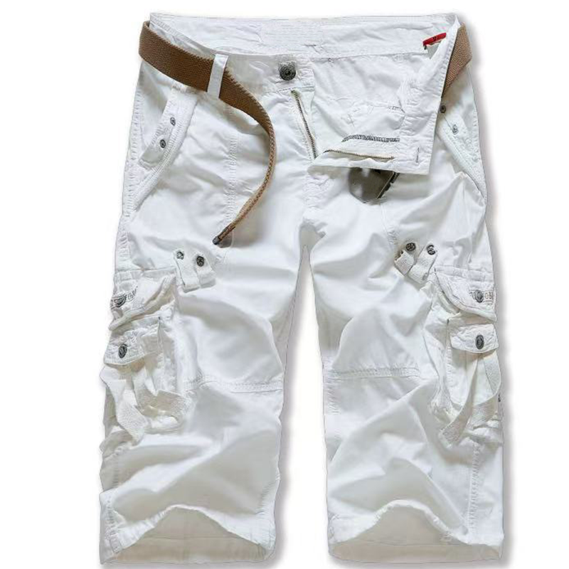 Heren multi-pocket cargoshorts